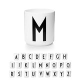 Design Letters Wit Koffiemok (A-Z)