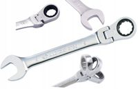 King Tony Koning Tony 8mm Ringratel Sleutel met Zwenkbaar Hoofd