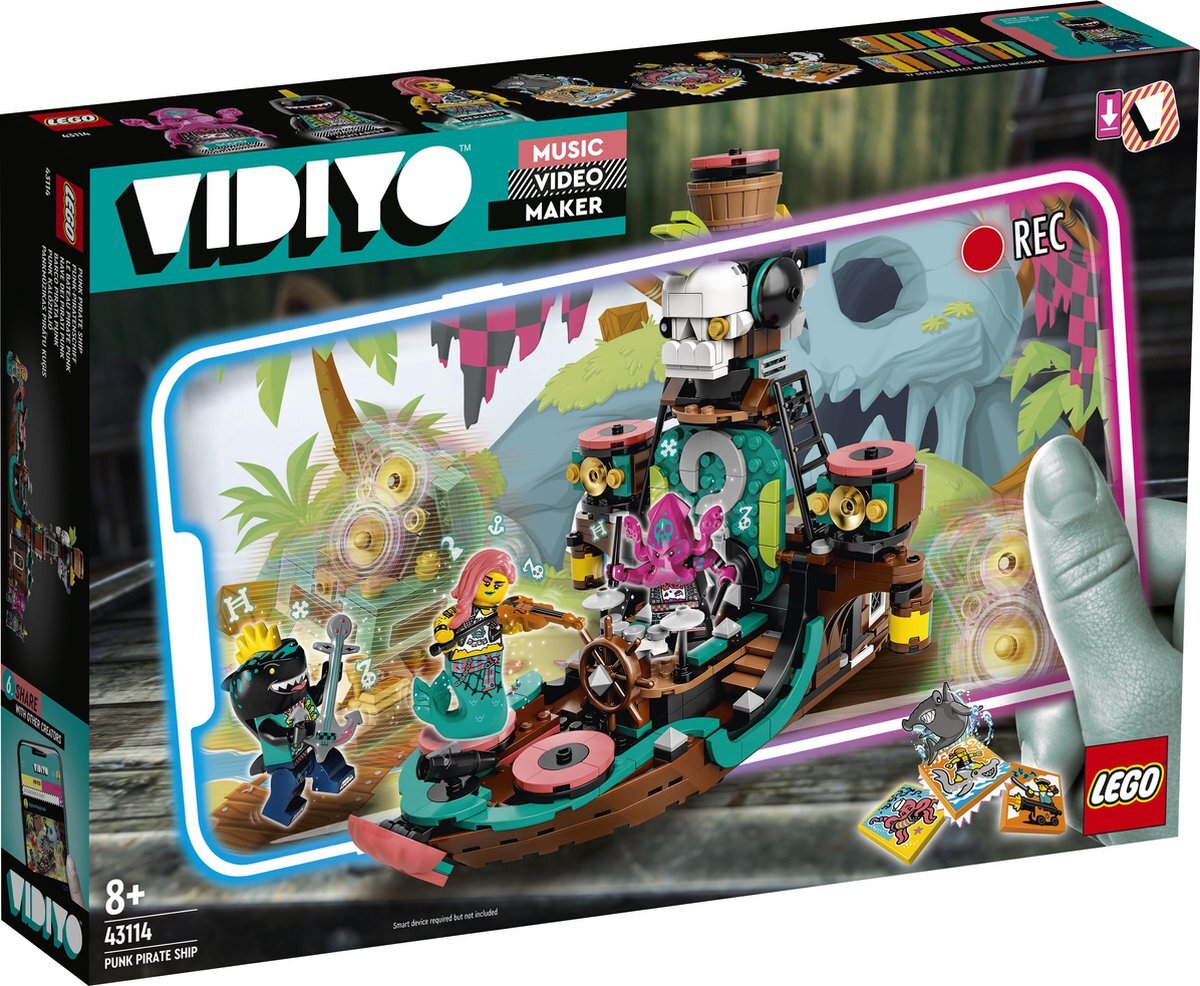 lego VIDIYO Punk Pirate Ship - 43114