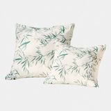 LOBERON Kussenhoes set van 2 Clarisa beige/groen