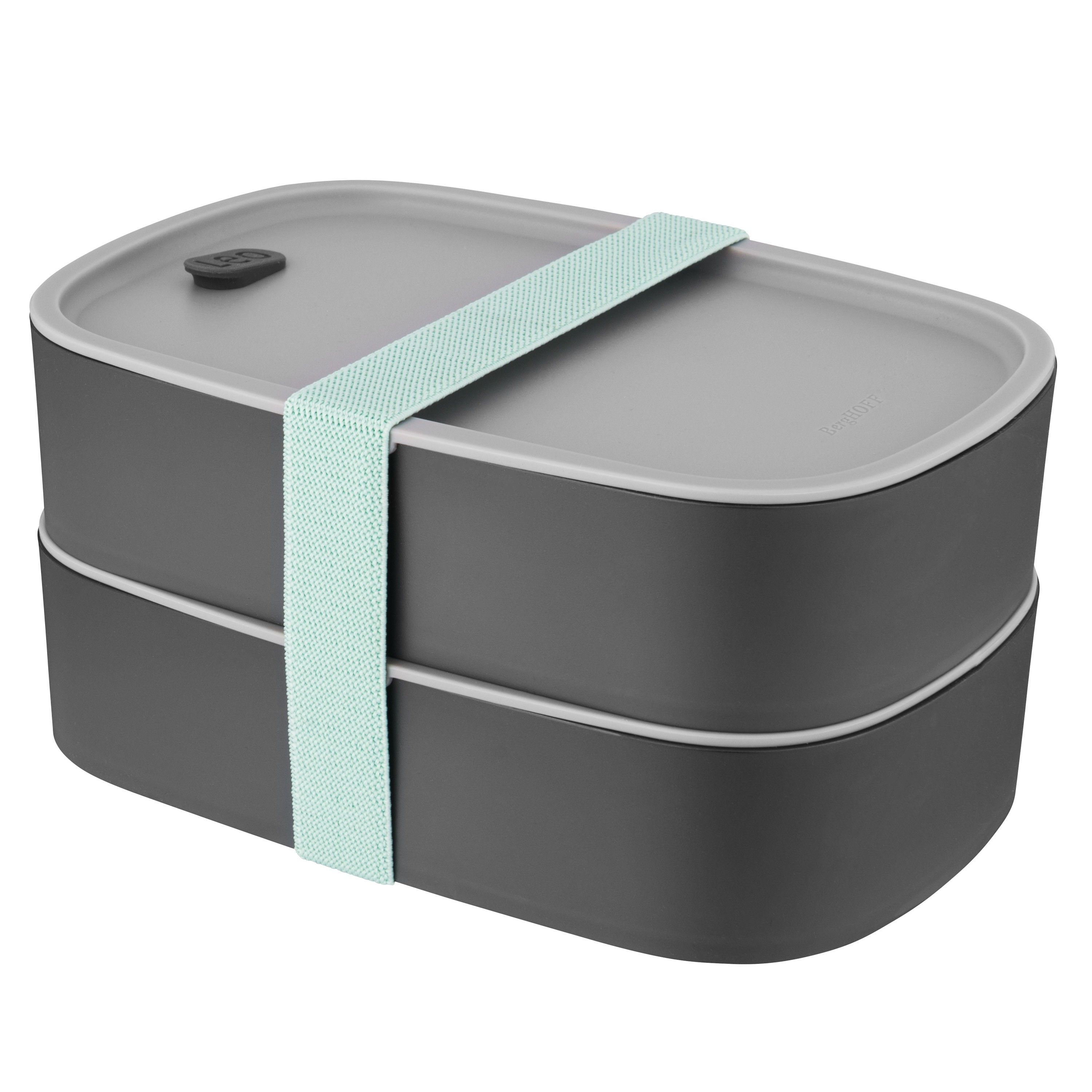 BergHOFF Leo Lunch Box Set - 1.6L - Grey - 2 Pieces