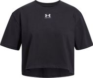 Under Armour Kinder Sportshirt Rival T-Shirt 1389755 Black 001-M