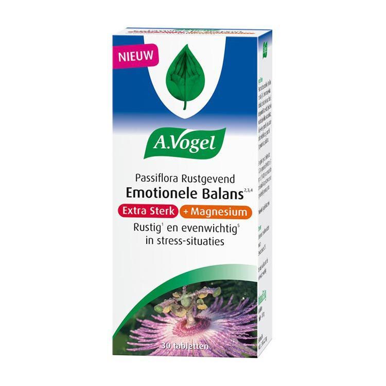 A.Vogel Passiflora Rustgevend Emotionele Balans Tabletten 30st