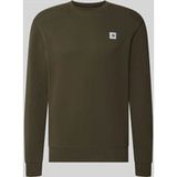 SCOTCH & SODA Sweatshirt 'Seasonal Core' olijfgroen