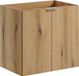 AC-Déco Coast Eikenhout Wastafelonderkast 60cm 2 Deuren Soft-close Chromen Handgrepen