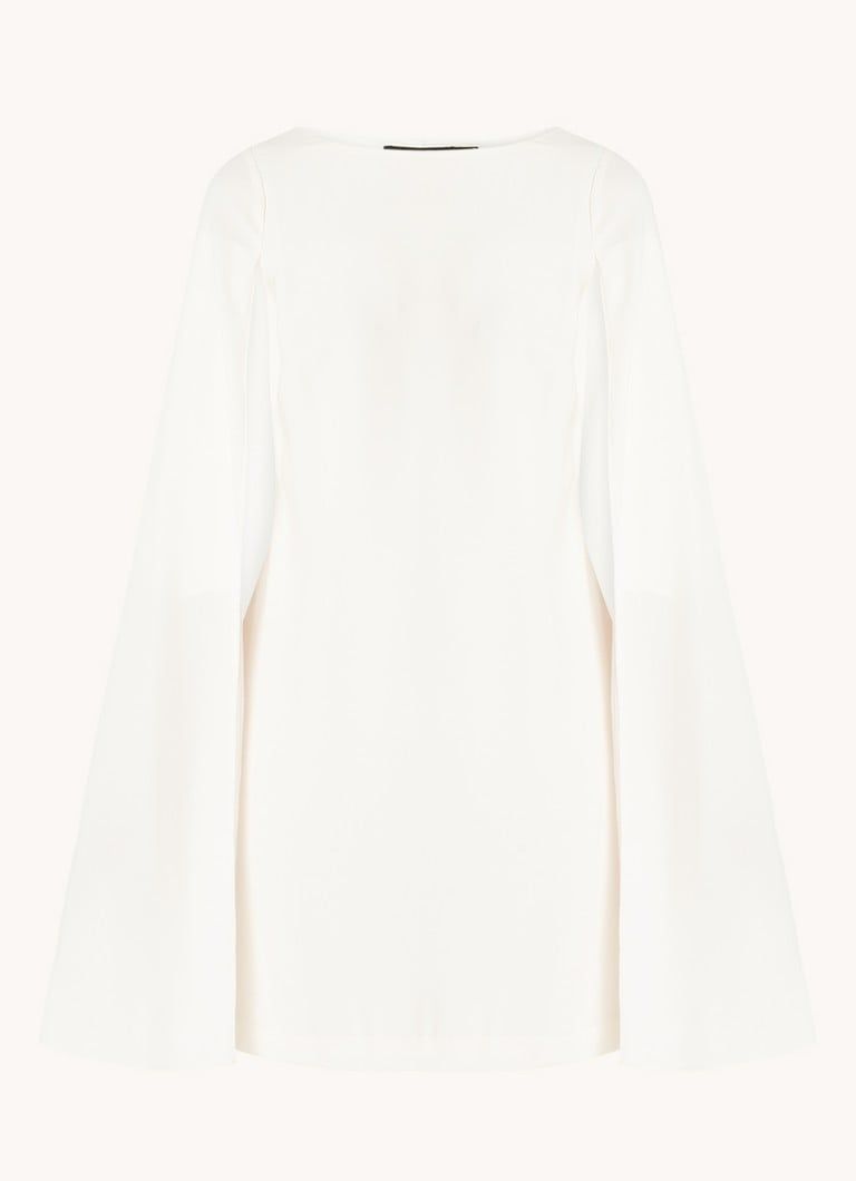 Ralph Lauren Mini Jurk met Cape en Stretch