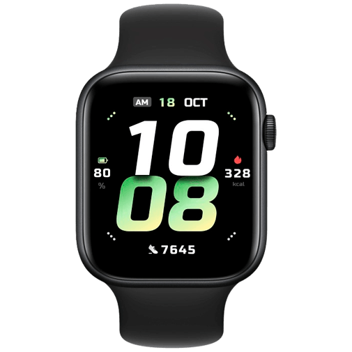 HONOR Watch 5 Bluetooth Zwart - Mannen & Vrouwen