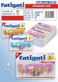 FATIGATI SRL 31951 ophanghaakjes, 4 stuks, zoals afgebeeld