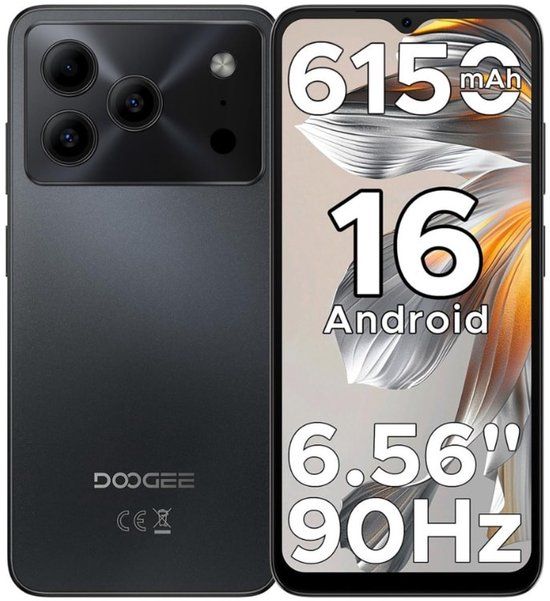 DOOGEE Note 56 Plus 6GB/256GB Black