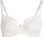 Hunkemöller Dames Lingerie Niet-voorgevormde beugel bh Sophie - Wit - maat D85