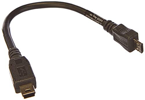 Systems Mini USB (mannelijk) naar Micro USB (mannelijk) adapterkabel ca. 10 cm