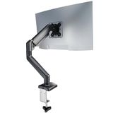 C-MOUNTS Enkele monitor bureaubevestiging, volledig beweegbaar voor 13" tot 32" monitor, zware gasveerarm voor 4,4 tot 20 kg, max. VESA 100 x 100 mm