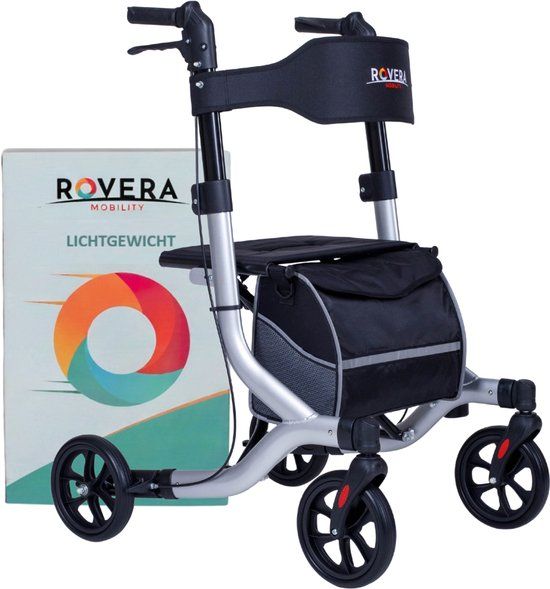 Rovera Mobility Rovera® Rollator Easy PREMIUM Zilver