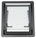 StarTech Kamperwagenramen Openslaande ramen, ventilatieramen - Openingshoek 70° - Inbouwdimeensies 45x50 cm - Wanddikte 25–35 mm - Antistatische coating - Zwart