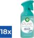 Air Wick Pure Nenuco Spray désodorisant - Lot économique 18 pièces