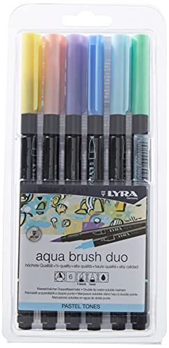 Thomson Aqua Brush Duo 6 Pastel Set