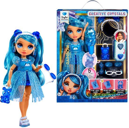 Rainbow High Creative Crystals-modepop - Skyler