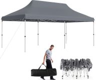 Coast COSTWAY Partytent 3x6 meter, Inklapbaar Paviljoen, Waterafstotend, UV-bescherming