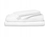 DARYMEX GROUP Drap blanc coton qualité hôtelière 140x260 cm sans élastique