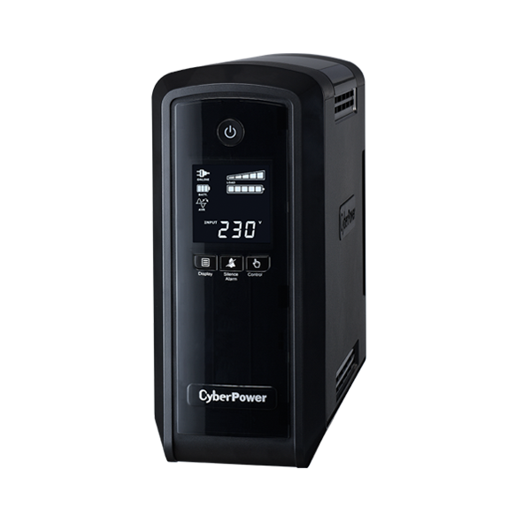 CyberPower CP900EPFCLCD-UK - Ononderbroken stroomvoorziening (UPS) - Zwart