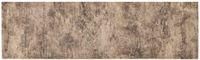 vidaXL Keukentapijt, beton, bruin, 300 x 60 cm, 100% polyamide, wasbaar