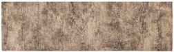 vidaXL Keukentapijt, beton, bruin, 300 x 60 cm, 100% polyamide, wasbaar
