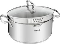 Tefal Duetto+ Kookpan - 24 cm - Rond - Roestvrijstaal