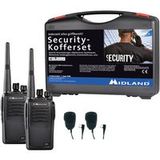 Midland G15 Pro NC PMR 2er Security inkl. SM 600-M C1127.S1 PMR-portofoon Set van 2 stuks