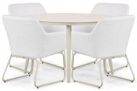Lifestyle Garden Furniture Lifestyle Lugo/Vienna 120 cm dining tuinset 5-delig