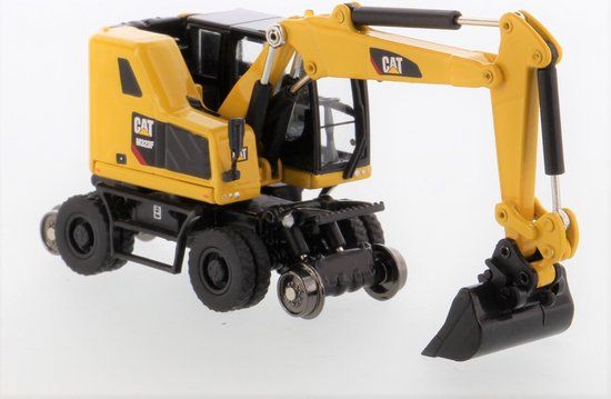 Diecast Masters Cat M323F WHEX Graafmachine voor spoorweg werkzaamheden - 1:87 - HO Series