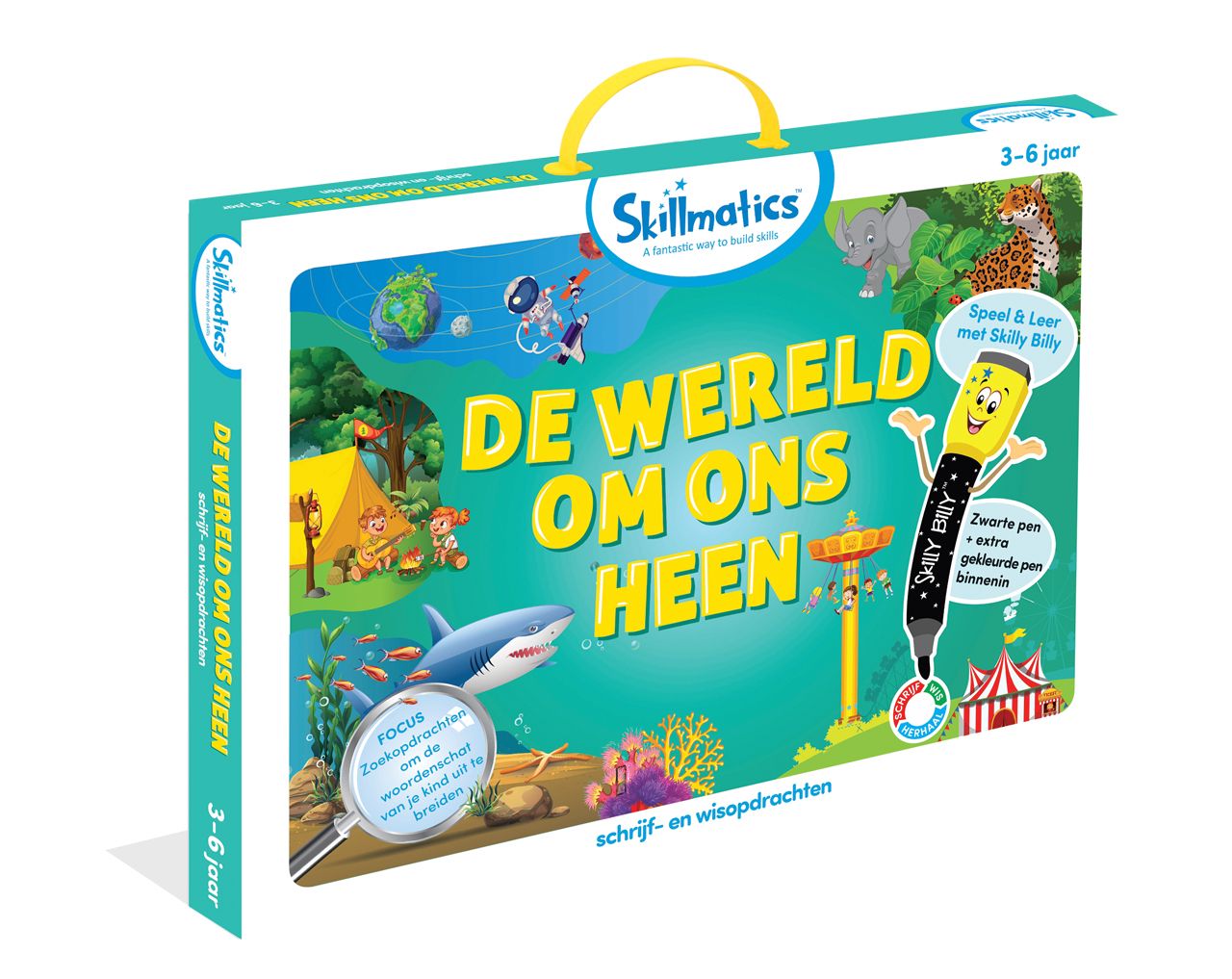 Skillmatics De Wereld Om Ons Heen - Educatief speelgoed - Meerkleurig - 3-6 jaar
