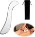 oCreon Gua Sha Roestvrij staal, Gua Sha massageapparaat, Gua Sha schraper, hoogwaardig hulpmiddel voor fasciatherapie, geschikt voor wrijven, Gua Sha gezichtsmassageroller voor schoonheid en ontspanning