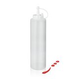 Metaltex Squeezy sausendispenser, wit/transparant, 700 ml