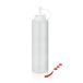 Metaltex Squeezy sausendispenser, wit/transparant, 700 ml