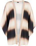 Protest PRTFade Kimono Dames Korte Mouwen Loose Fit Zwart