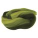 Rayher 5366400 Merino kam, Multicolor, groene tinten, 50g