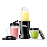 Magic Bullet, Elektrische blender met 9 accessoires, molen, smoothiemaker, multifunctionele blender, vermogen 200 W, zwart, MBR10B