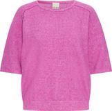 ICHI - IHDASILA SS2 - Dames - Gebreide truien - XS - Polyester/Acryl/Polyamide - Lange mouw - Ronde hals - Effen - MEADOW MAUVE