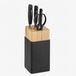 Zwilling - Set de 3 couteaux et une paire de ciseaux dans un bloc, Four Star, noir