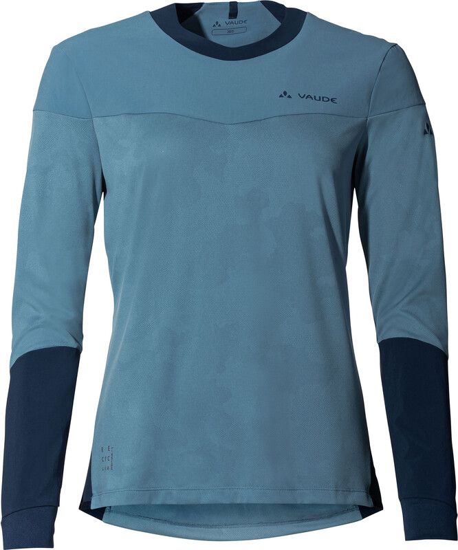 Vaude Moab Pro LS Shirt Women - blauw - 4062218530744