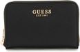 GUESS Melody Logo SLG Zip Around Wallet Black zwart