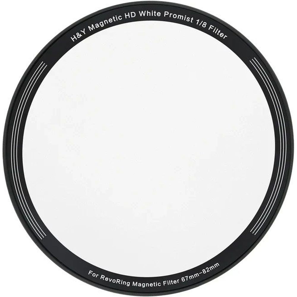 H&Y White Mist Magnetic 1/8 Clip-On Filter for RevoRing 67-82mm