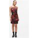 Karl Lagerfeld Robe Canyon Satin Canyon Sunset Taille : M