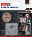 Tesa 3x Powerbutton chroom vierkante haken large