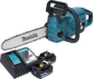 Makita DUC 357 RT2X3 accukettingzaag 18 V 35 cm borstelloos + 2x accu 5,0 Ah + oplader