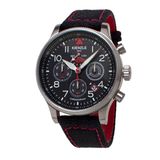 KIENZLE Horloge - Reisen - Quarz Chrono KC408A - Zwart