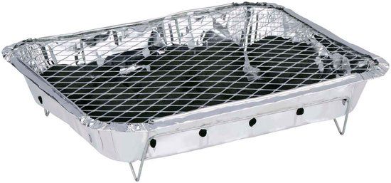 Alpina Wegwerp BBQ met Houtskool