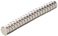 Samarium Kobaltmagneet voor motoren, elektromotoren, turbomarails en sensoren, 5 mm diameter x 2 mm dik, 0,33 kg trekken, verpakking van 20 stuks