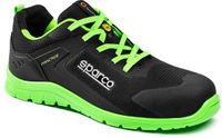 Sparco Werkschoenen S1PS - Practice Rinus - Zwart/Groen — 46