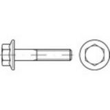 TOOLCRAFT 139634 Zeskantbouten met flens M16 30 mm Buitenzeskant DIN 6921 Staal 50 stuk(s)